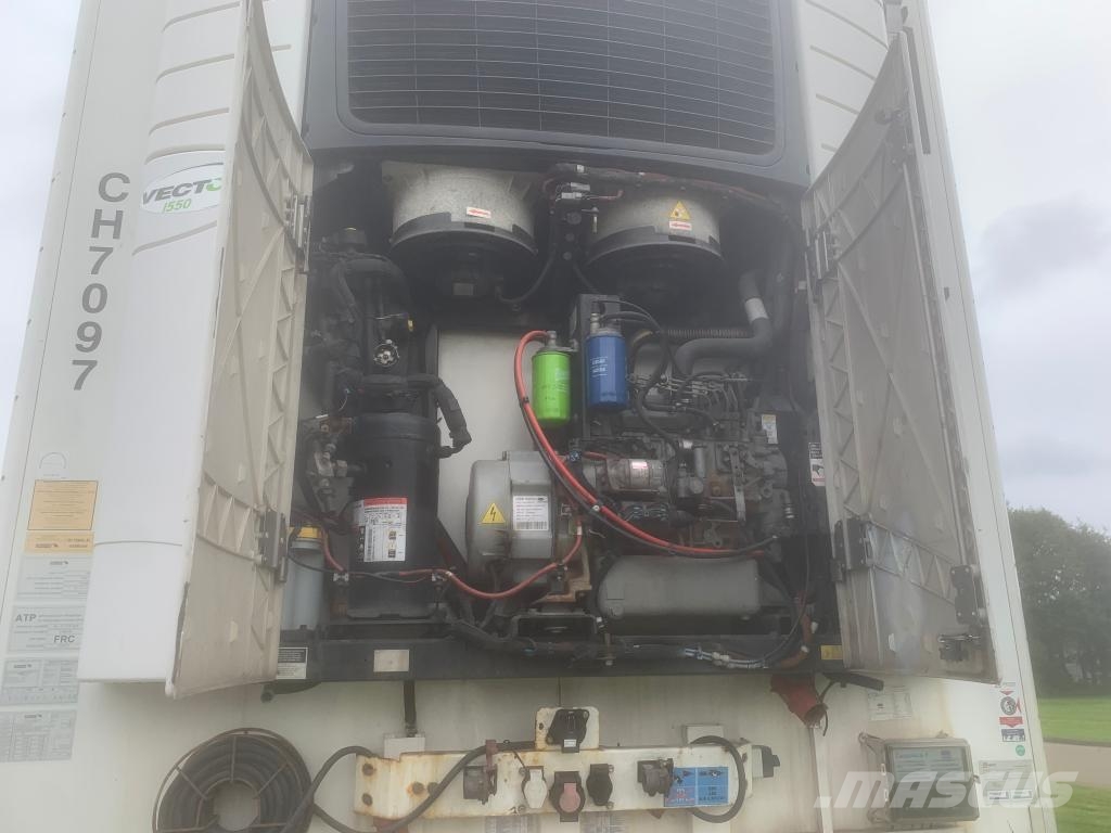 Schmitz Cargobull Trailer Reefer Flower Width & Double Stock Straigh نصف مقطورات بدرجة حرارة قابلة للضبط