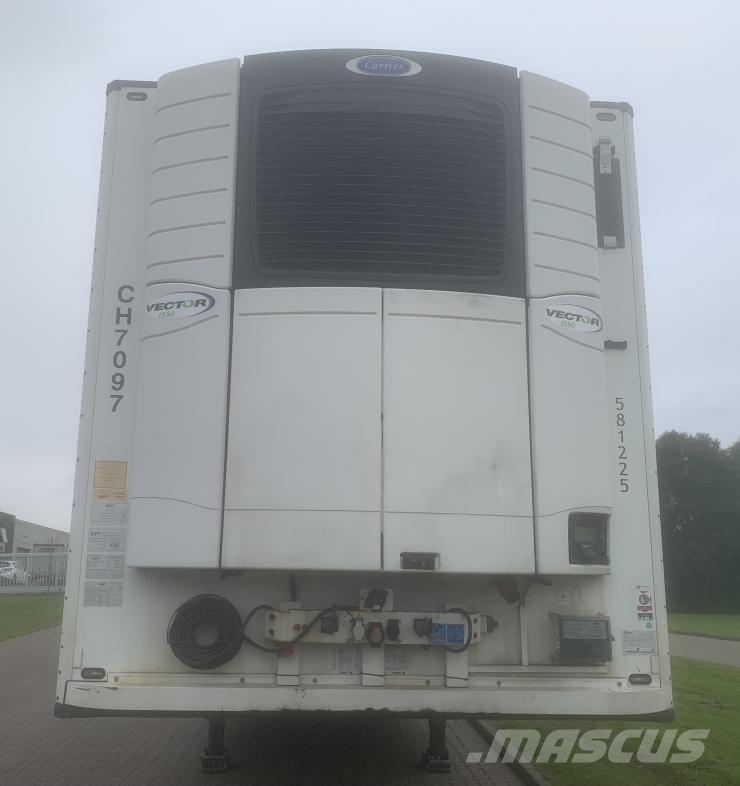 Schmitz Cargobull Trailer Reefer Flower Width & Double Stock Straigh نصف مقطورات بدرجة حرارة قابلة للضبط