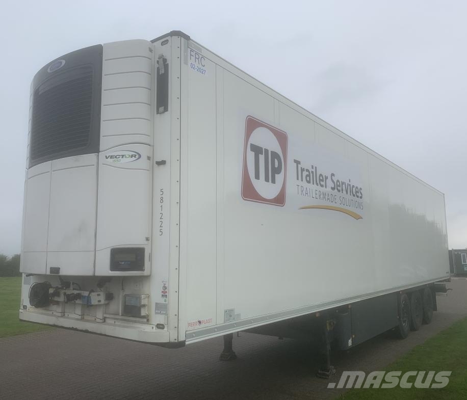 Schmitz Cargobull Trailer Reefer Flower Width & Double Stock Straigh نصف مقطورات بدرجة حرارة قابلة للضبط