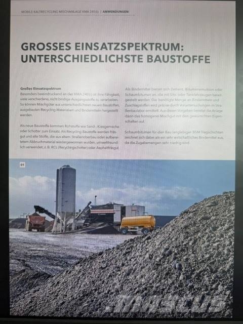 Wirtgen KMA 240i MIETE / RENTAL (12005595) Asfaltne baze