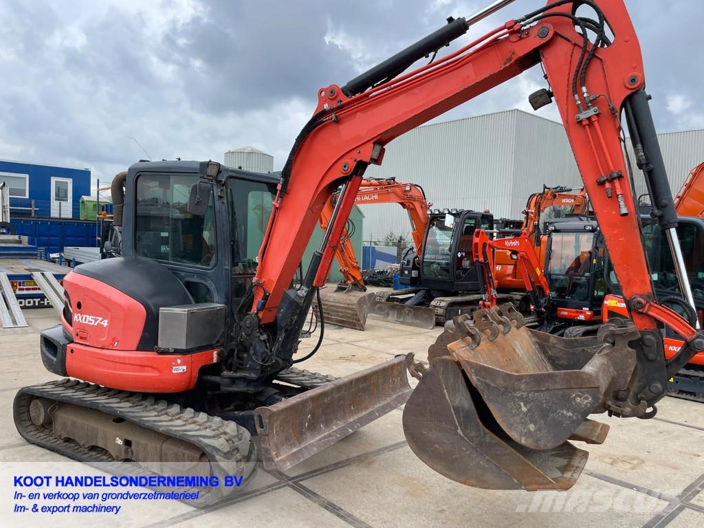 Kubota Kx 057-4 3x Bucket! Mini bagri <7t