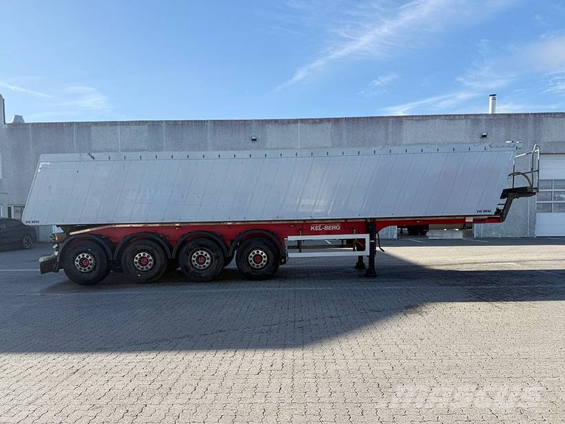 Kel-Berg Tipper / Alukastenmulde Kipper 37 m3 Tipper semi-trailers