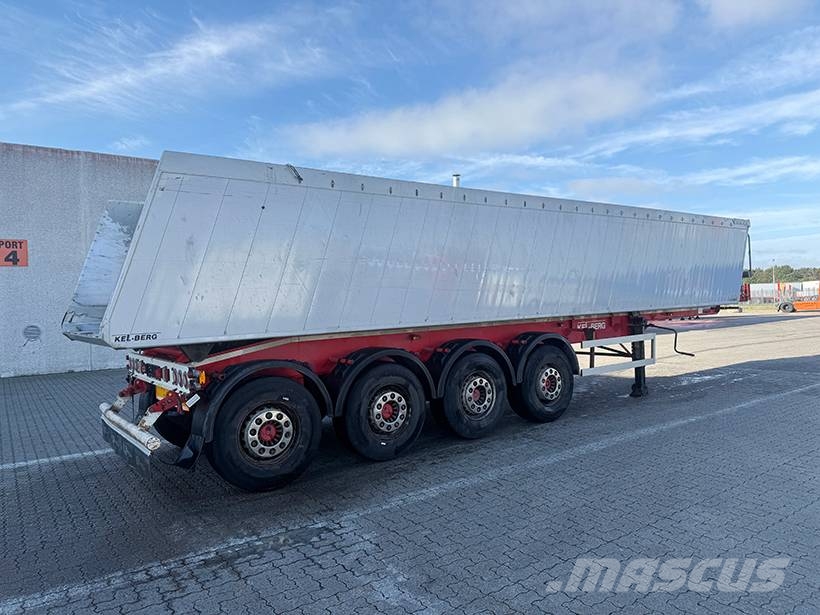 Kel-Berg Tipper / Alukastenmulde Kipper 37 m3 Tipper semi-trailers