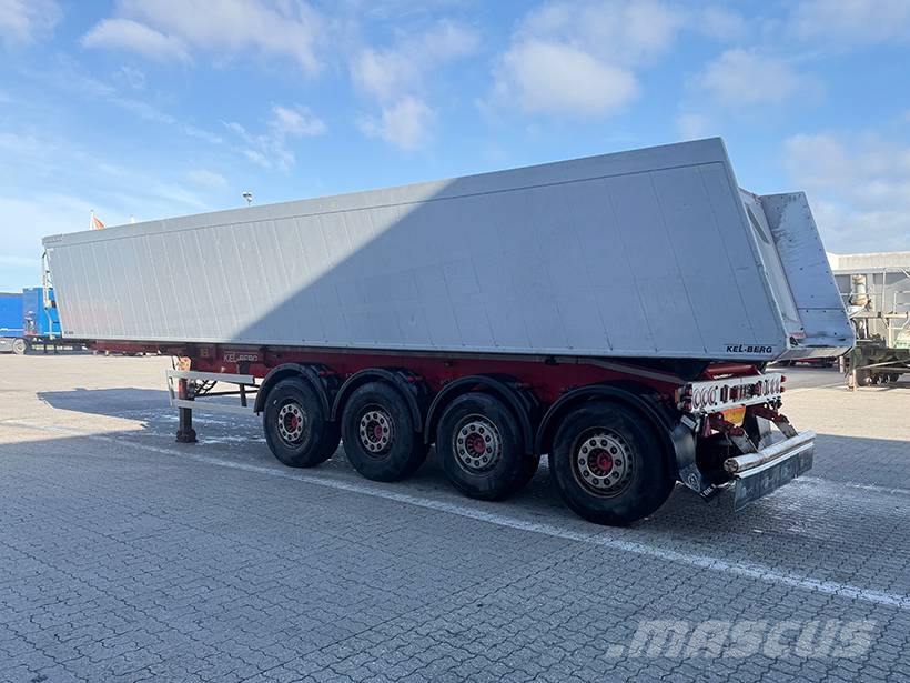 Kel-Berg Tipper / Alukastenmulde Kipper 37 m3 Tipper semi-trailers