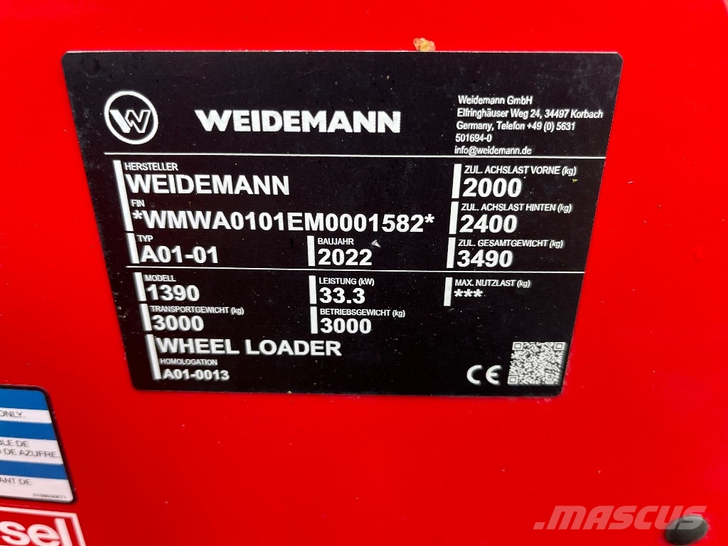 Weidemann 1390 Multifunktionslader