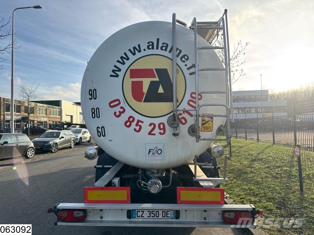 Maisonneuve Food 34.000 Liter, 5 Comp Semi remorque citerne
