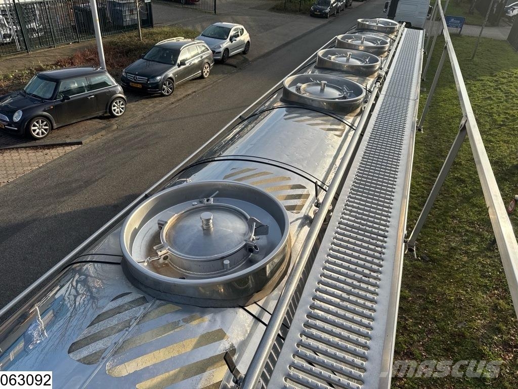 Maisonneuve Food 34.000 Liter, 5 Comp Semi remorque citerne