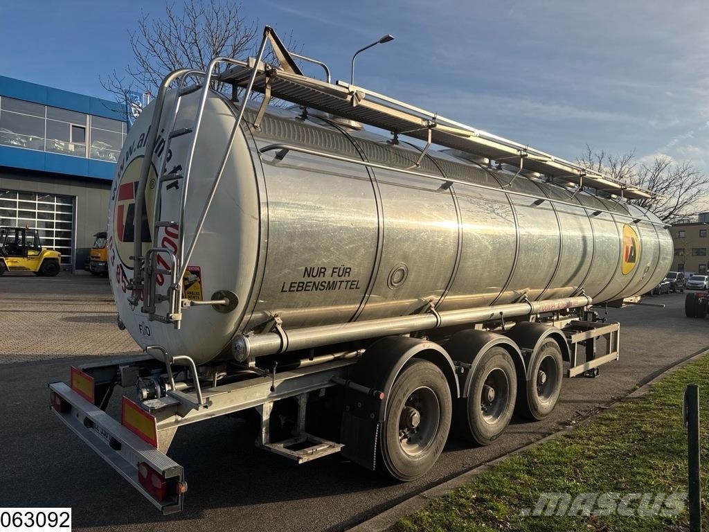 Maisonneuve Food 34.000 Liter, 5 Comp Semi remorque citerne