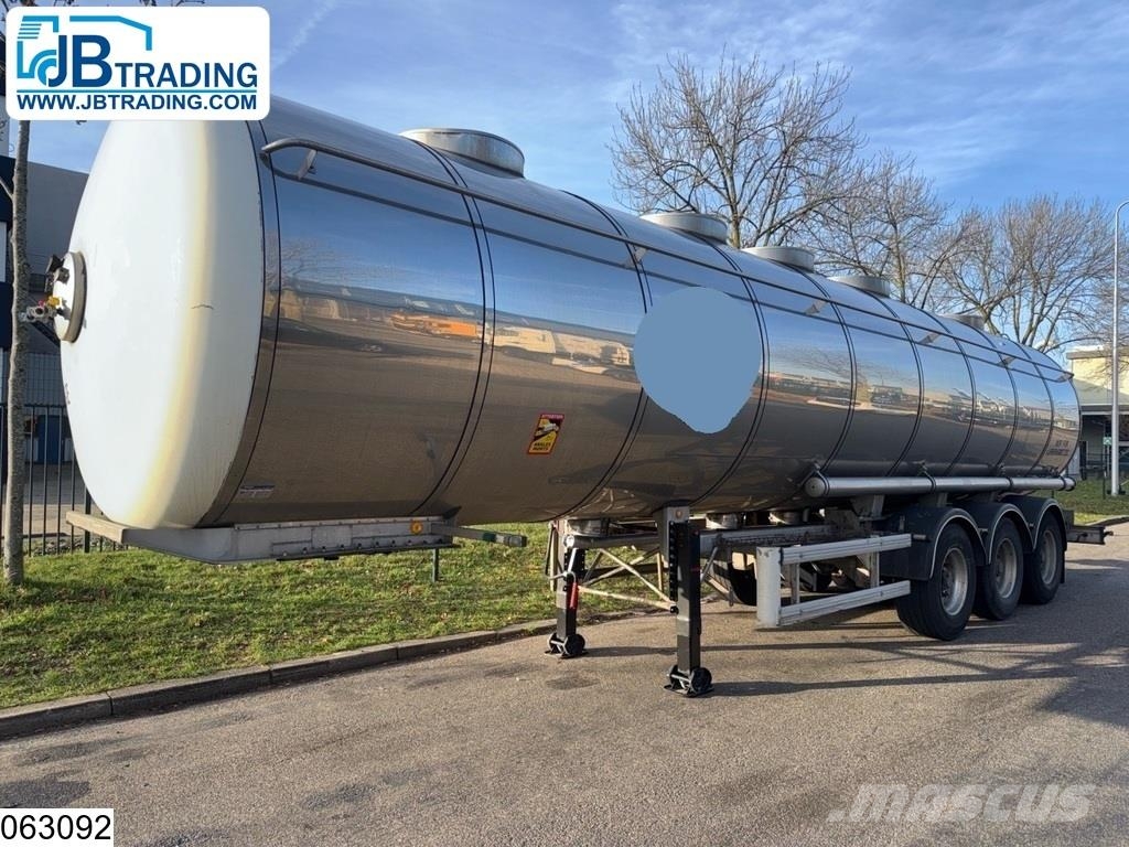 Maisonneuve Food 34.000 Liter, 5 Comp Semi remorque citerne
