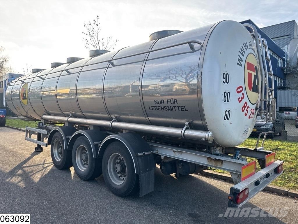Maisonneuve Food 34.000 Liter, 5 Comp Semi remorque citerne