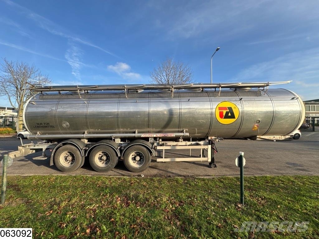 Maisonneuve Food 34.000 Liter, 5 Comp Semi remorque citerne