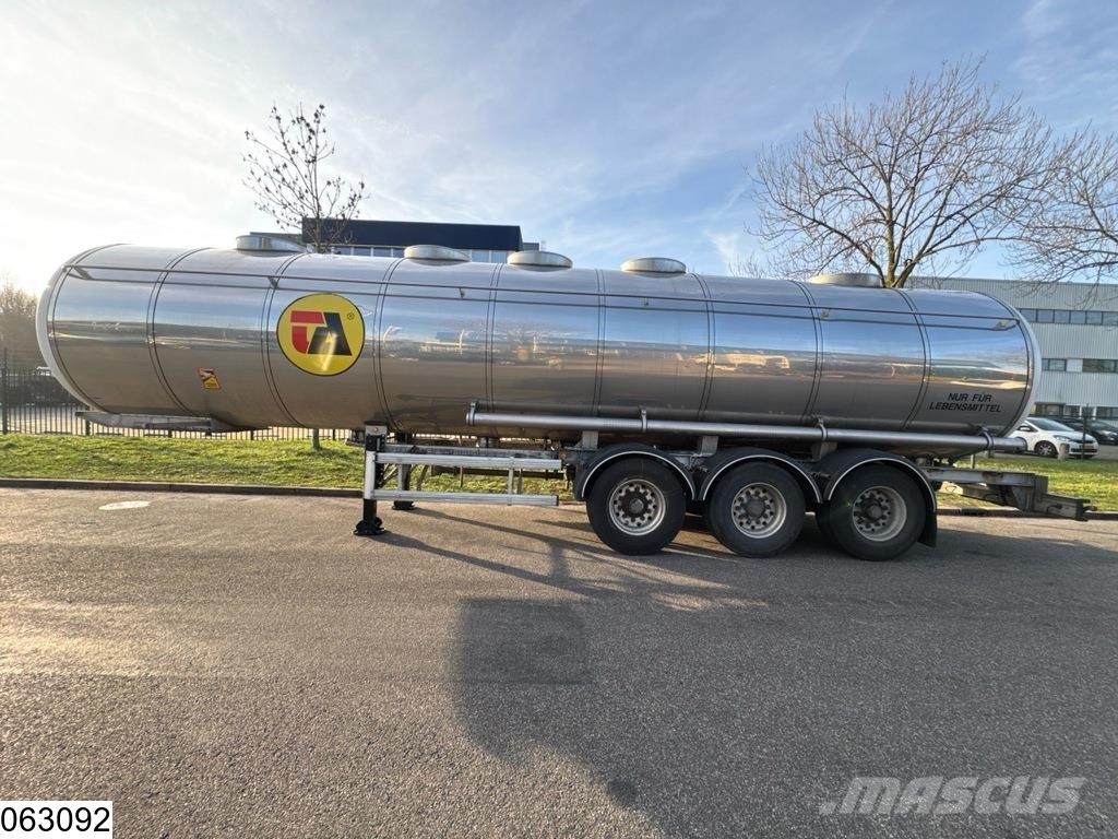 Maisonneuve Food 34.000 Liter, 5 Comp Semi remorque citerne