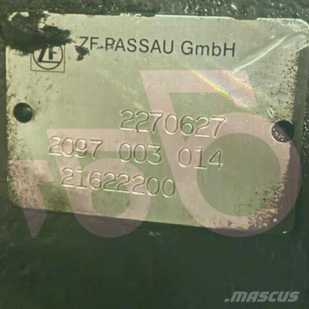 Getriebe Stufenloses ZF 2097003014 11365980 Claas Gear