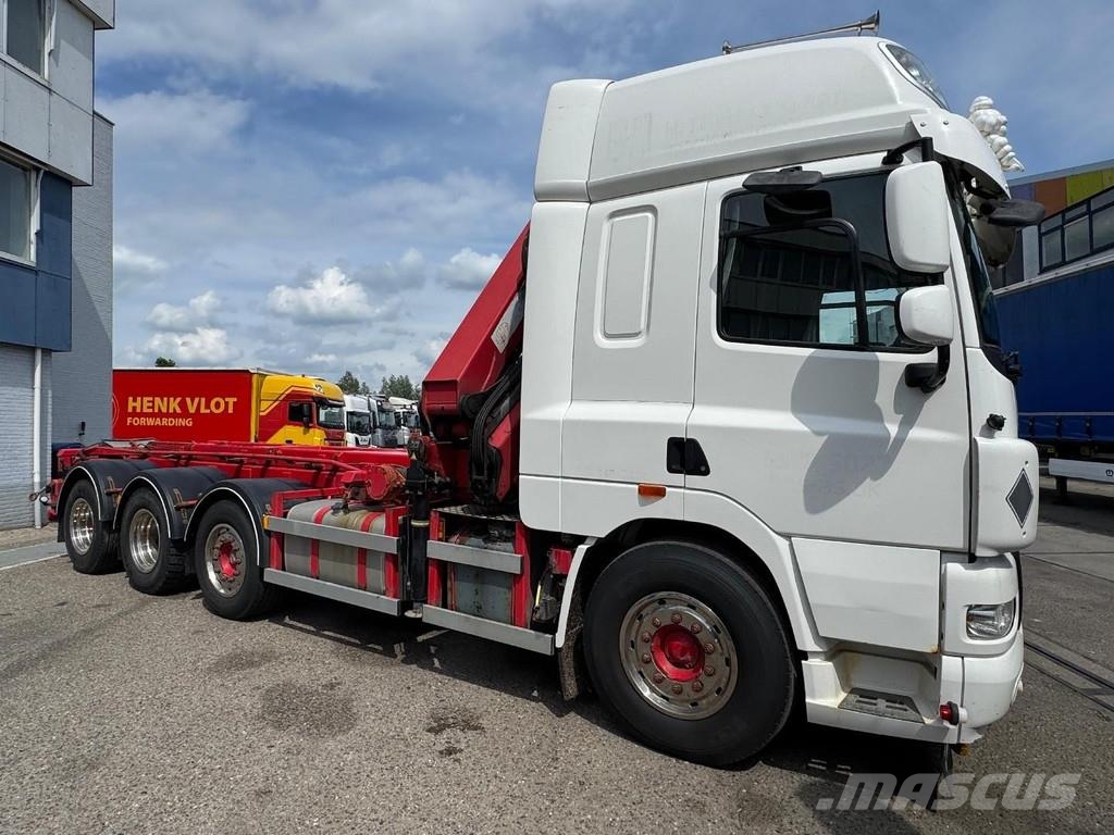 DAF CF 85.510 8X2 EURO 5 - HMF 2620-K5 + REMOTE CONTRO Univerzální terénní jeřáby