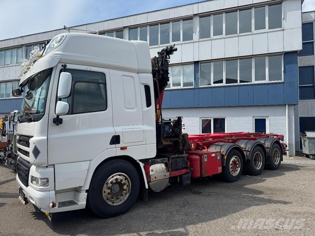 DAF CF 85.510 8X2 EURO 5 - HMF 2620-K5 + REMOTE CONTRO Univerzální terénní jeřáby