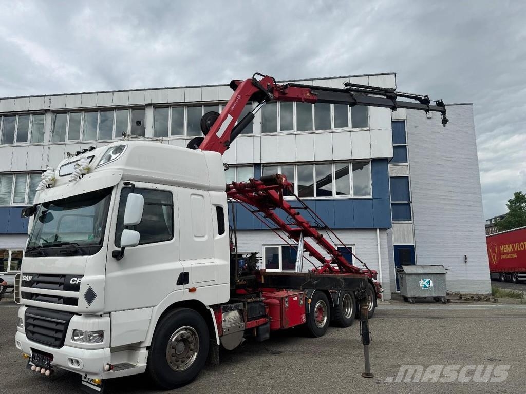 DAF CF 85.510 8X2 EURO 5 - HMF 2620-K5 + REMOTE CONTRO Univerzální terénní jeřáby