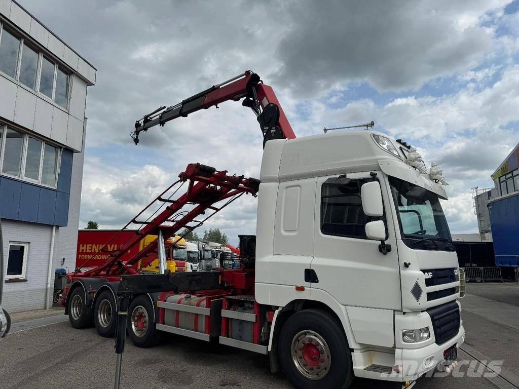 DAF CF 85.510 8X2 EURO 5 - HMF 2620-K5 + REMOTE CONTRO Univerzální terénní jeřáby