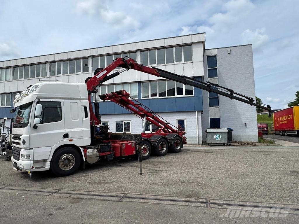 DAF CF 85.510 8X2 EURO 5 - HMF 2620-K5 + REMOTE CONTRO Univerzální terénní jeřáby
