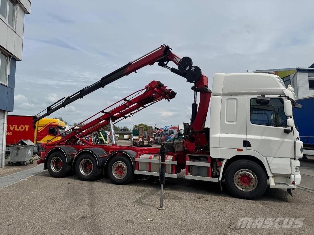 DAF CF 85.510 8X2 EURO 5 - HMF 2620-K5 + REMOTE CONTRO Univerzální terénní jeřáby