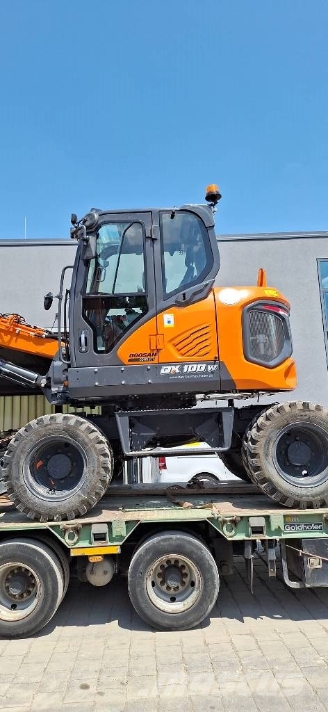 Doosan DX 100 W-7 Gravemaskiner på hjul