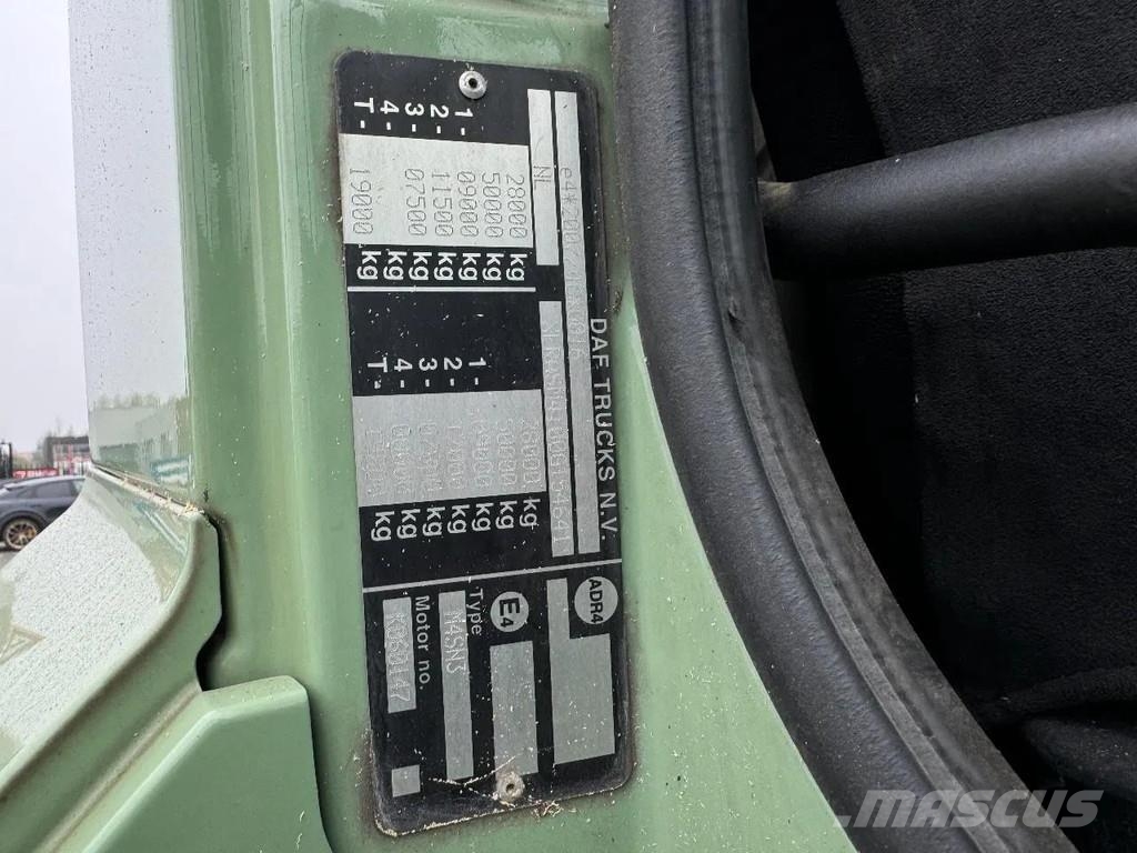 DAF CF 440 6X2 EURO 6 21T VDL HOOK Koukkulava kuorma-autot