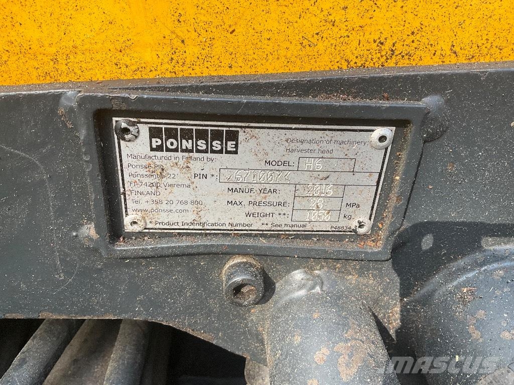 Ponsse BEAVER 6W C44+ 10m H6 4F Θεριζοαλωνιστικές μηχανές
