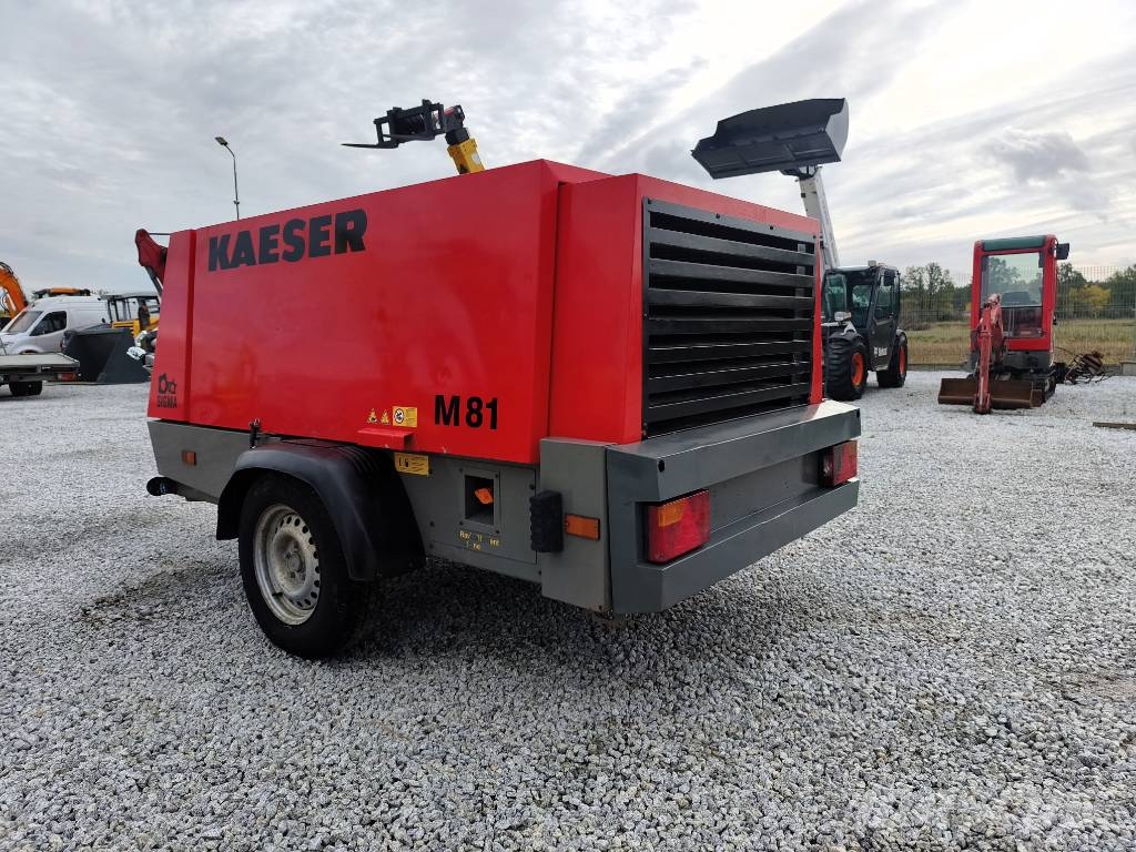 Kaeser M81.1C M 114 M 64 M 122 M 50 ATLAS COPCO XAHS 186 Kompresori
