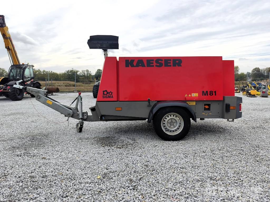 Kaeser M81.1C M 114 M 64 M 122 M 50 ATLAS COPCO XAHS 186 Kompresori