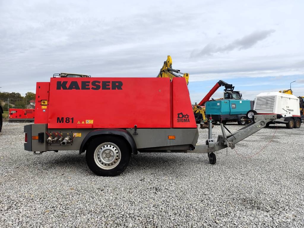 Kaeser M81.1C M 114 M 64 M 122 M 50 ATLAS COPCO XAHS 186 Kompresori