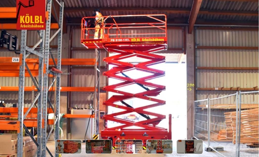 PB Lifttechnik S160-13EL Nacelle ciseaux