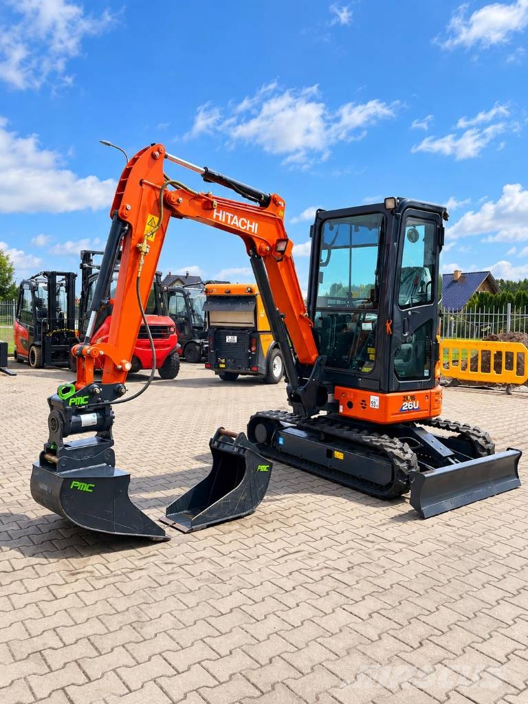 Hitachi ZX 26 U-6 Mini bagri <7t