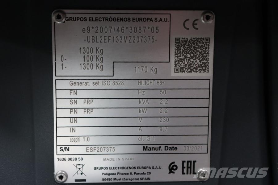 Atlas Copco Hilight H6+ Valid inspection, Max Boom Height 8m, أبراج خفيفة