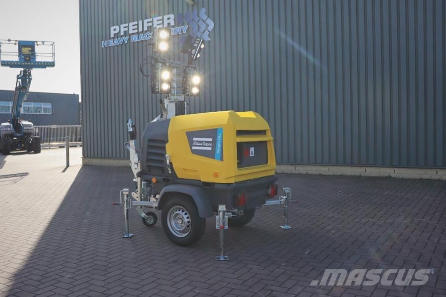 Atlas Copco Hilight H6+ Valid inspection, Max Boom Height 8m, أبراج خفيفة