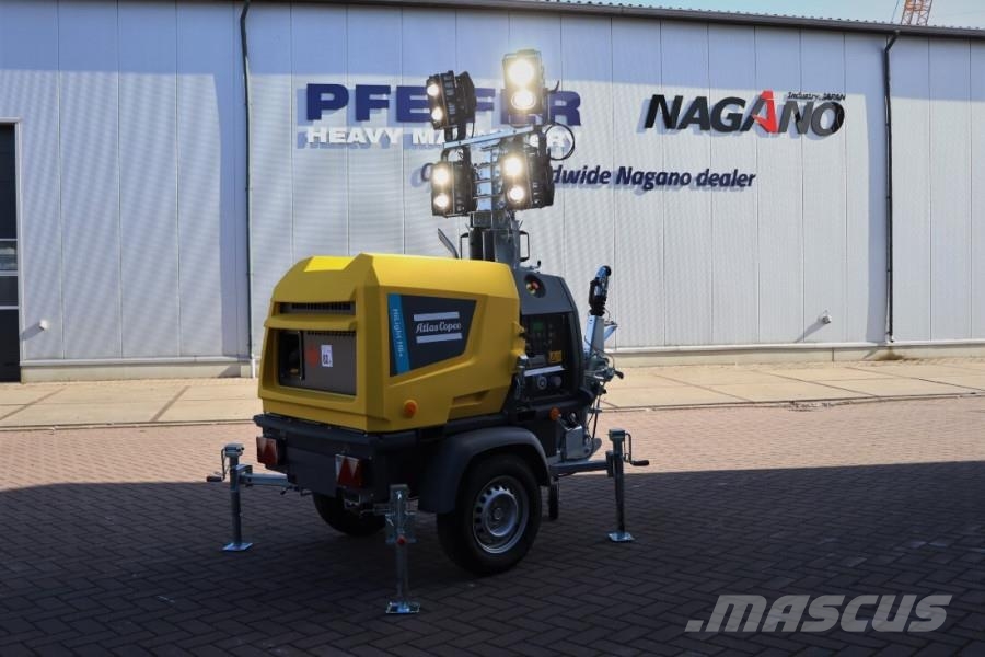 Atlas Copco Hilight H6+ Valid inspection, Max Boom Height 8m, أبراج خفيفة