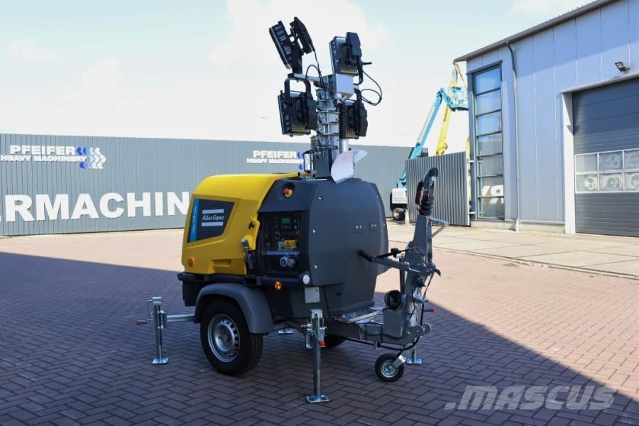 Atlas Copco Hilight H6+ Valid inspection, Max Boom Height 8m, أبراج خفيفة