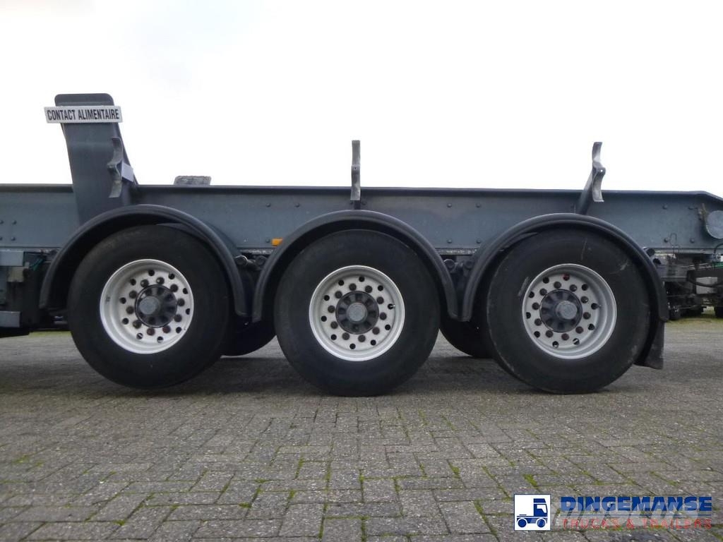 filiat 3-axle tank trailer chassis incl supports Poluprikolice cisterne