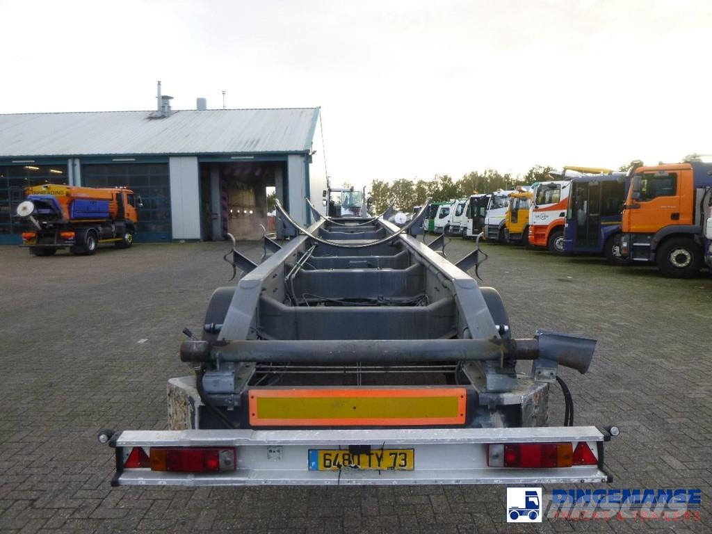 filiat 3-axle tank trailer chassis incl supports Poluprikolice cisterne