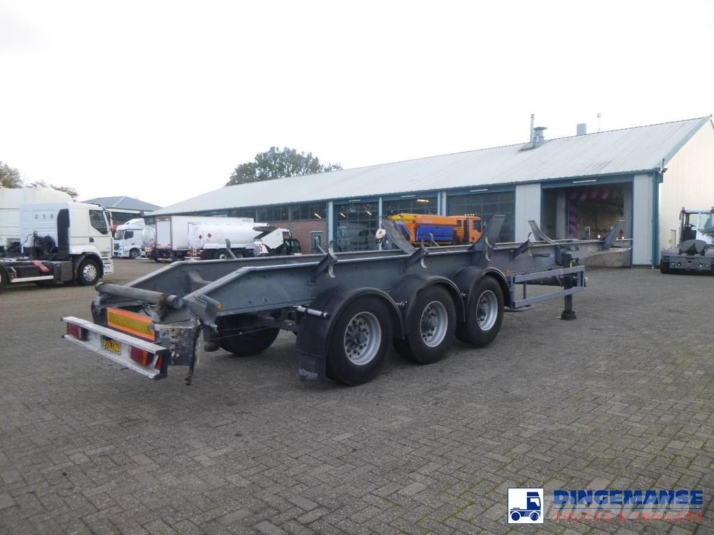 filiat 3-axle tank trailer chassis incl supports Poluprikolice cisterne