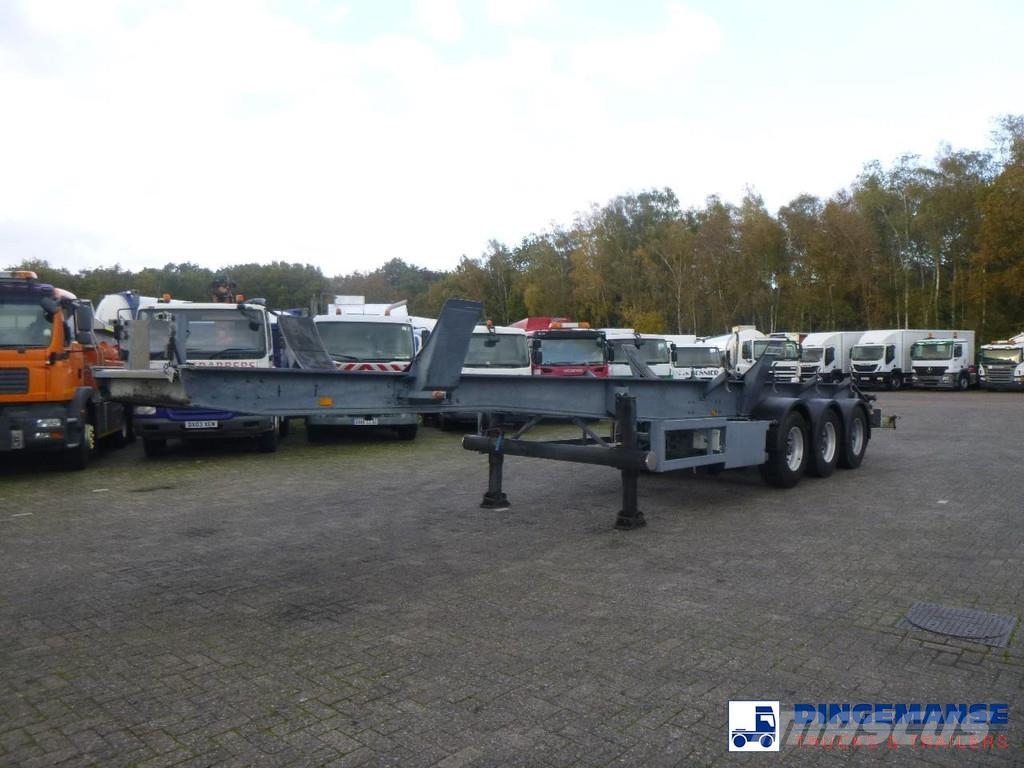 filiat 3-axle tank trailer chassis incl supports Poluprikolice cisterne