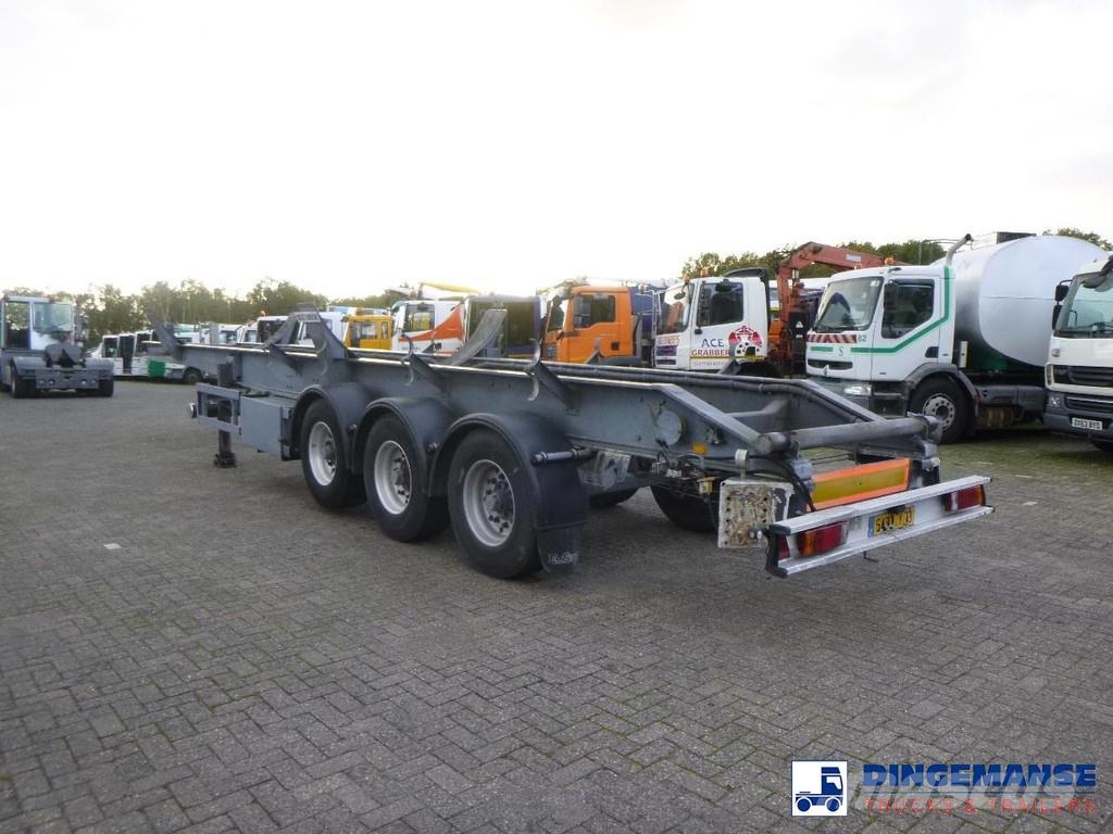 filiat 3-axle tank trailer chassis incl supports Poluprikolice cisterne