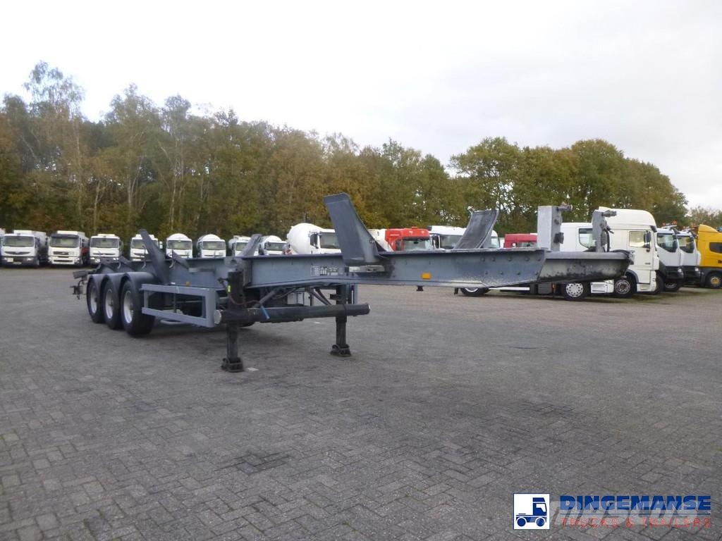 filiat 3-axle tank trailer chassis incl supports Poluprikolice cisterne
