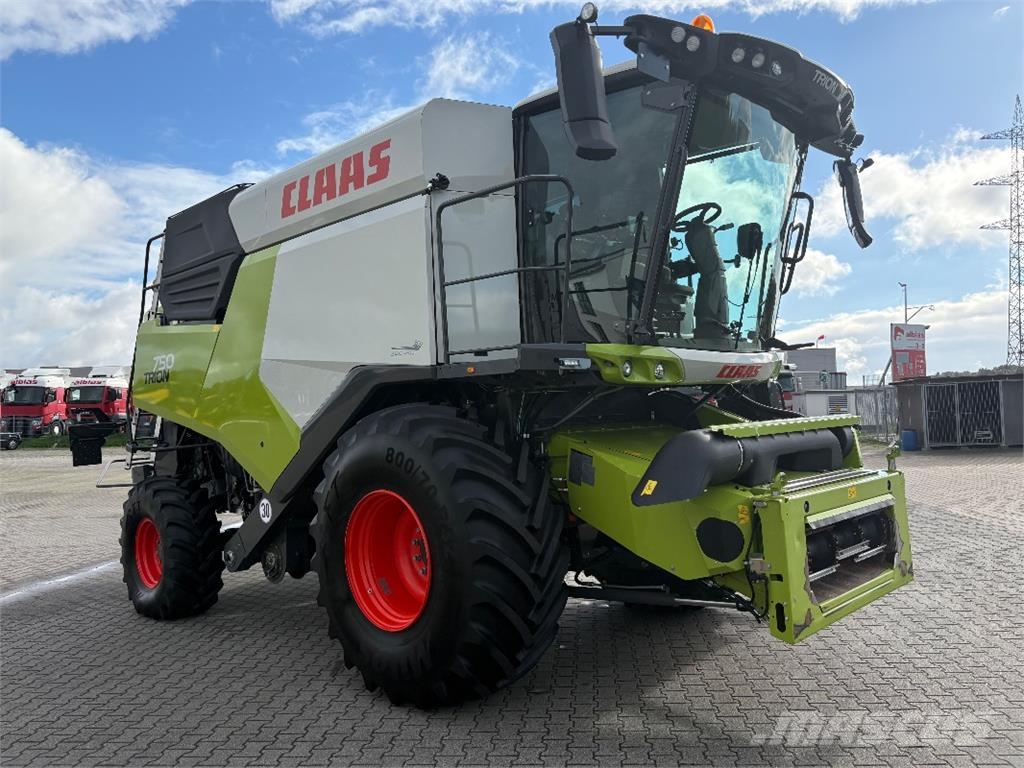 CLAAS TRION 750 *370 Trommelstunden* Combine harvesters