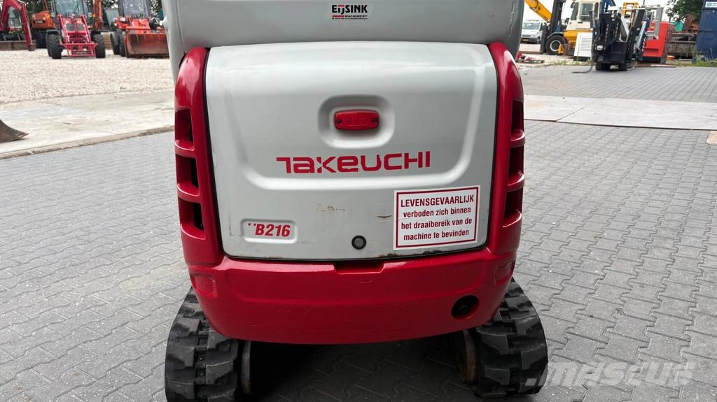 Takeuchi TB 216 Minigraafmachines < 7t
