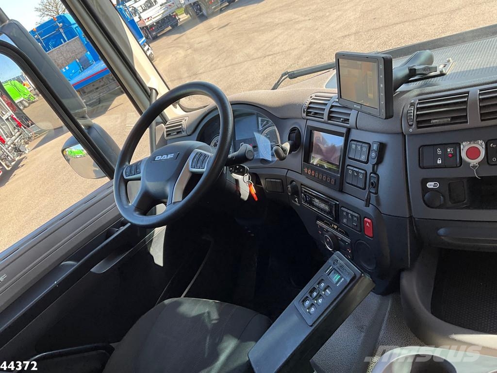 DAF FAN CF 340 Hiab 23 Tonmeter laadkraan 폐기물 수거 트럭