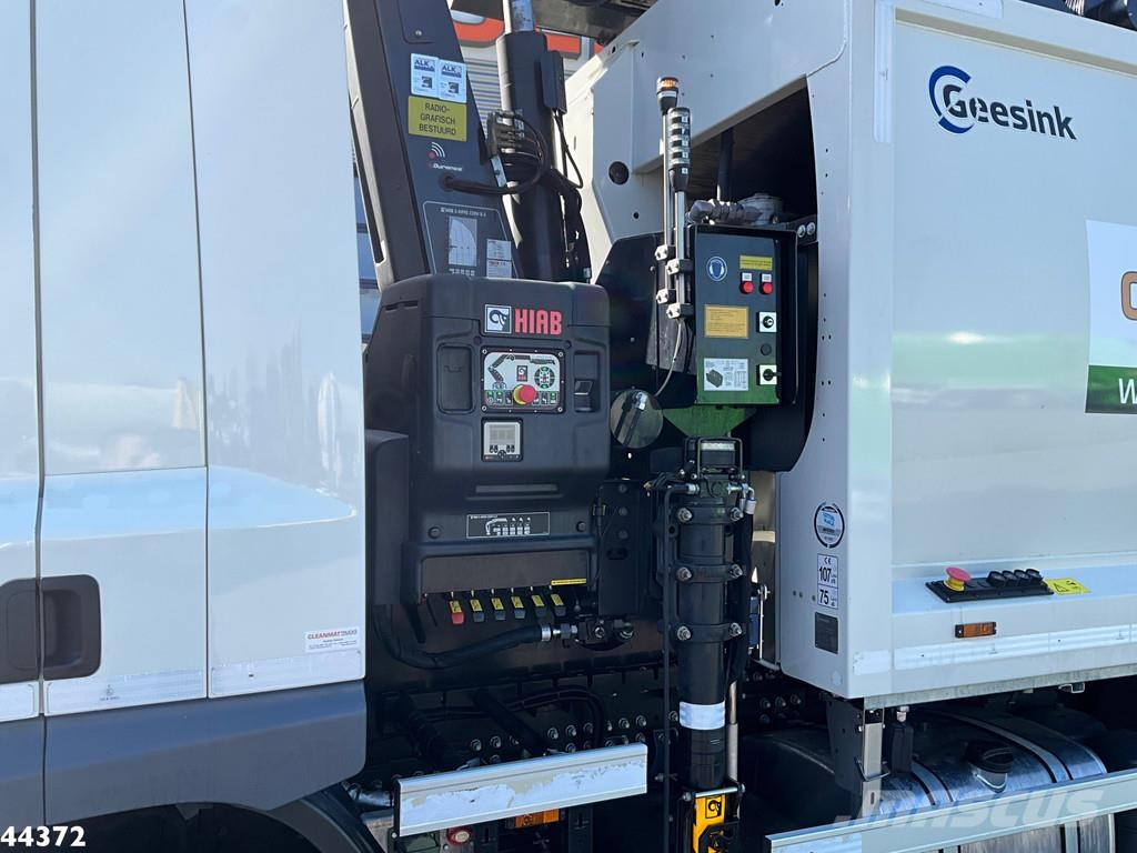 DAF FAN CF 340 Hiab 23 Tonmeter laadkraan 폐기물 수거 트럭
