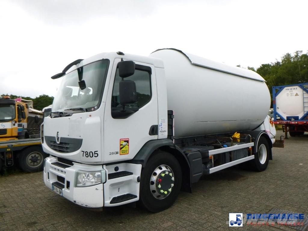 Renault Premium 280.19 4x2 gas tank 19.2 m3 / 1 comp Camiones cisternas
