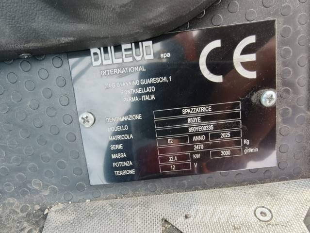 Dulevo 850 MINI YANMAR EU6 Підмітальні машини