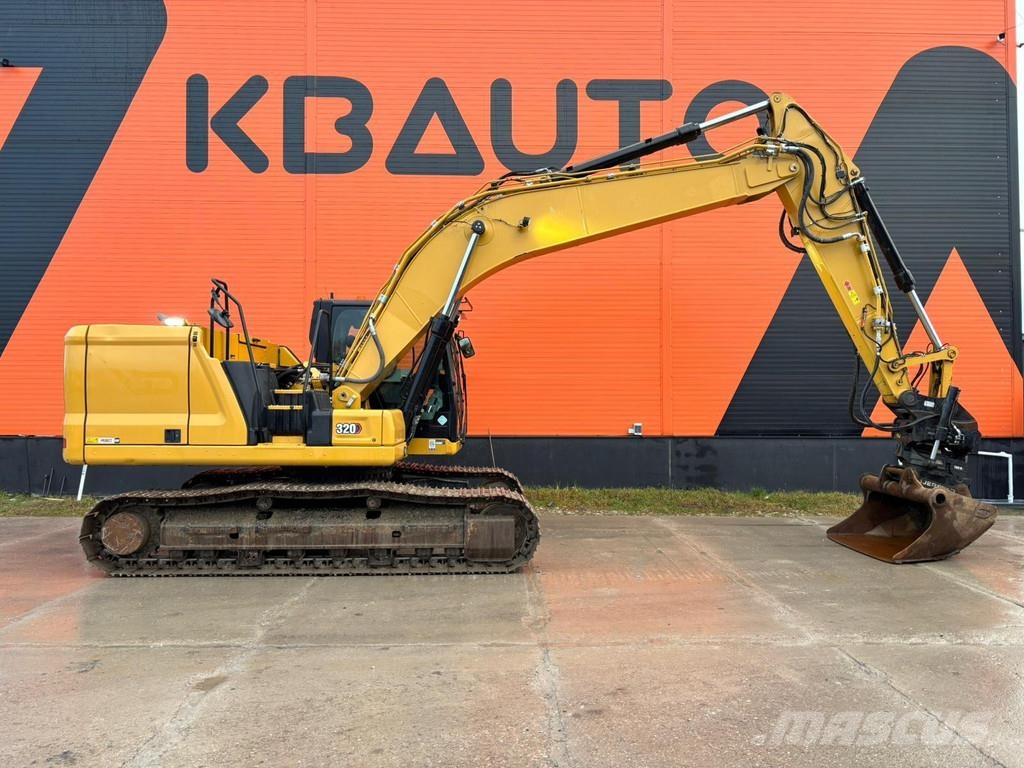 CAT 320 07D TILTROTATOR / AC / CENTRAL LUBRICATION Roomikekskavaatorid