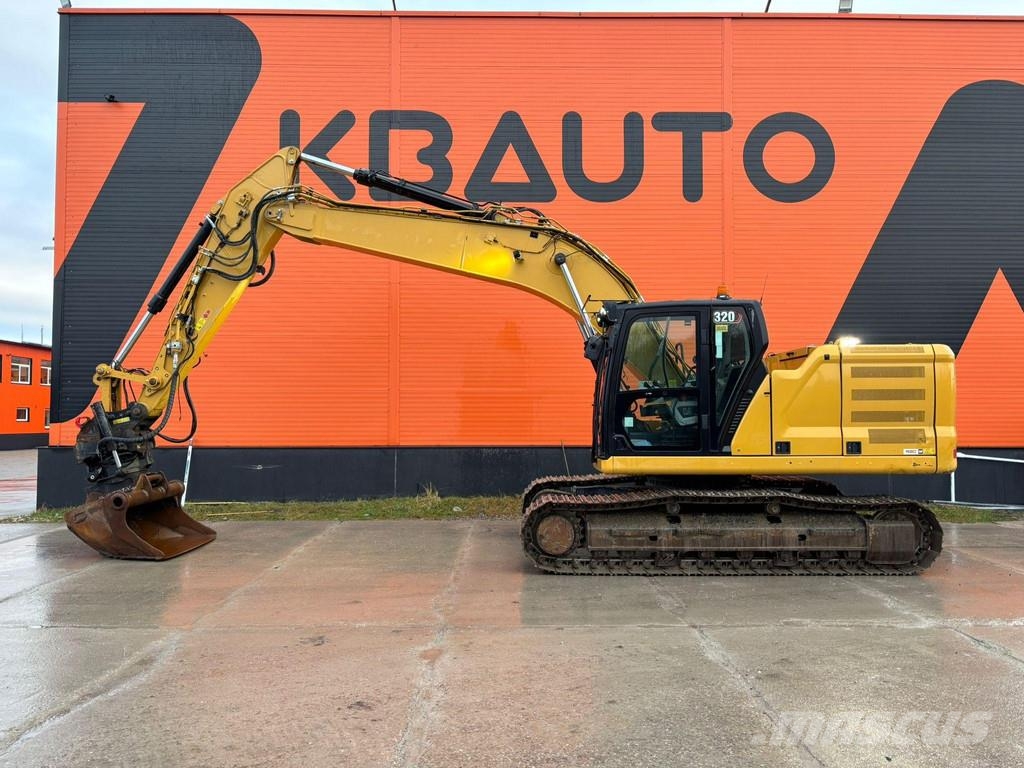 CAT 320 07D TILTROTATOR / AC / CENTRAL LUBRICATION Roomikekskavaatorid