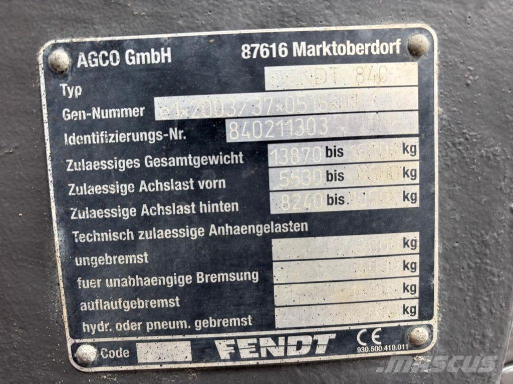 Fendt 824 VARIO PROFI + MOTEUR NEUF Traktorer